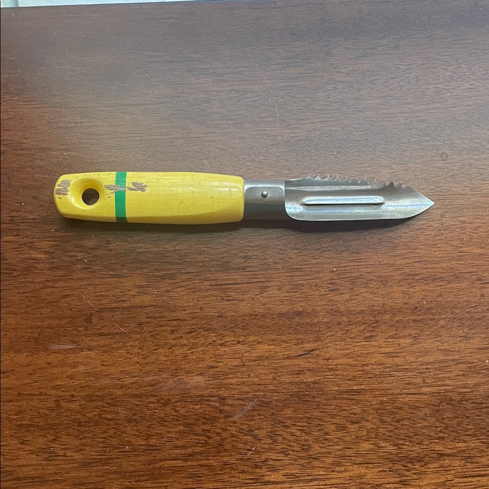 Vintage peeler and corer
